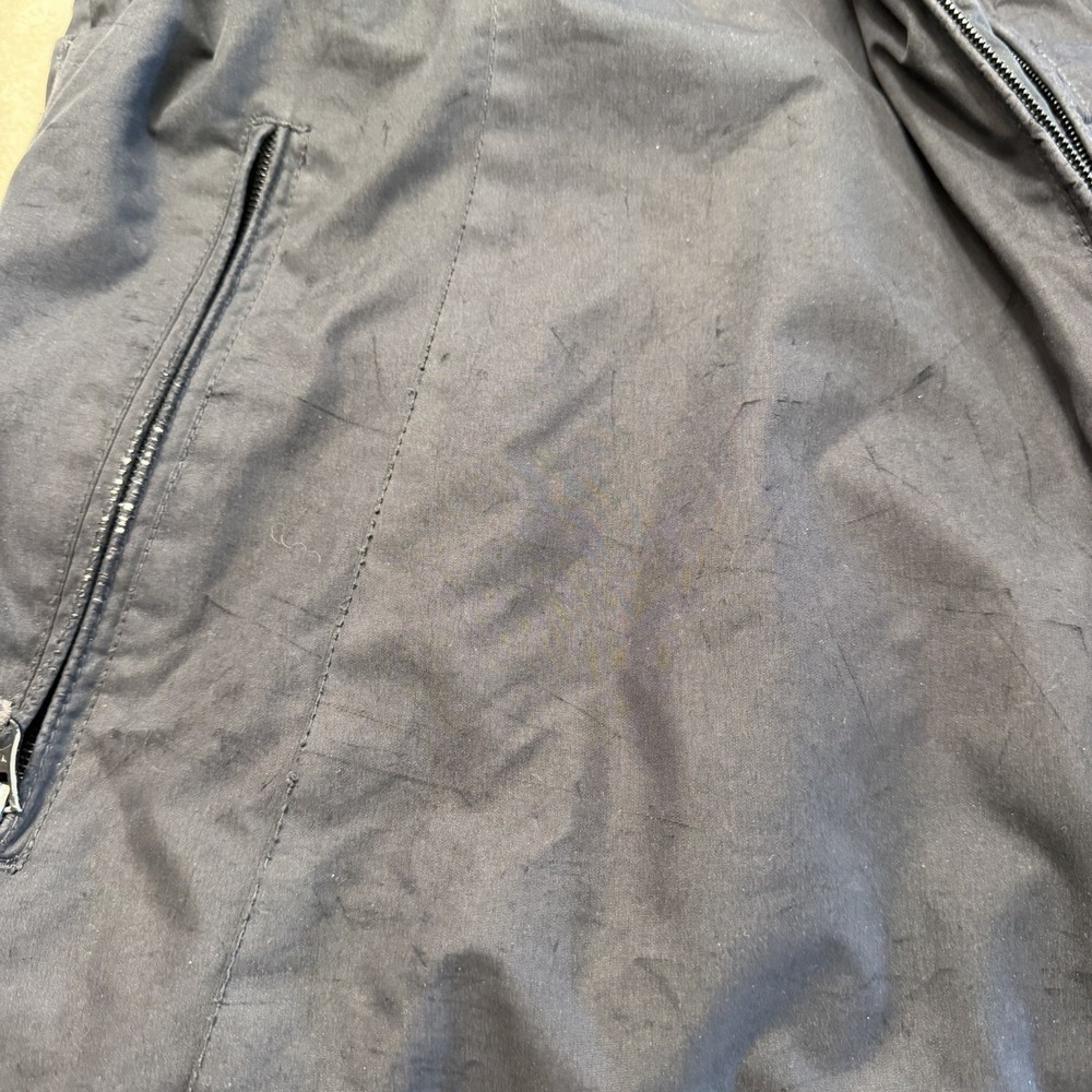 Quiksilver 5000 Snowboard Ski Jacket Mens Large Black Hooded Zip Coat Y2K - Picture 8 of 13